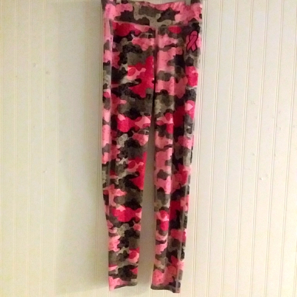 Live, breathe, fight leggings. Size medium.